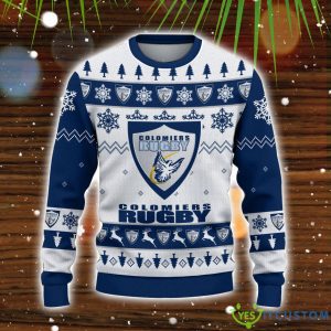 Colomiers Rugby 3D Sweater Gift Ugly Christmas Sweater 4 Colomiers Rugby 3D Sweater Gift Ugly Christmas Sweater Product Photo 2