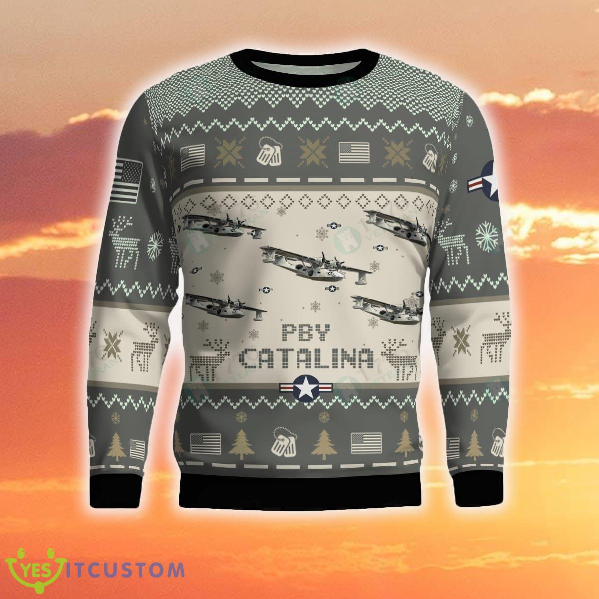 Consolidated PBY Catalina Aircraft Ugly Sweater Christmas All Over Printed For Men And Women 5 Consolidated PBY Catalina Aircraft Ugly Sweater Christmas All Over Printed For Men And Women - Consolidated PBY Catalina_Aircraft Ugly Sweater_2