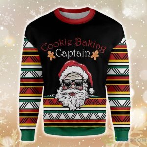 Cookie Baking Captain Ugly Christmas Sweater Product Photo 1