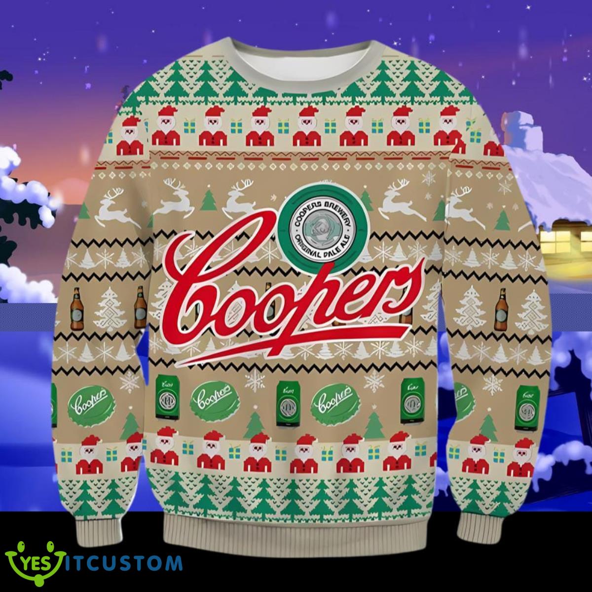 Coopers Original Pale Ale Beer Ugly Christmas Sweater Best Gift For Everyone 3 Coopers Original Pale Ale Beer Ugly Christmas Sweater Best Gift For Everyone Product Photo 1