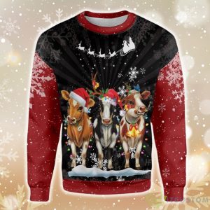 Cows Christmas Ugly Christmas Sweater Product Photo 1