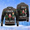Crack Deez Nuts Nutcracker Christmas Unisex Ugly Sweater Product Photo 1