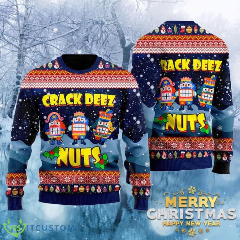 Crack Deez Nuts Nutcracker Ugly Christmas Gift For Christmas Gift 3 Crack Deez Nuts Nutcracker Ugly Christmas Gift For Christmas Gift Product Photo 1