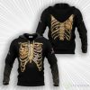Crown Royal Halloween Ribcage 3D Hoodie Product Photo 1