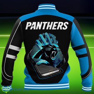 Custom Name Carolina Panthers NFL Teams Baseball Jacket Impressive Gift 4 Custom Name Carolina Panthers NFL Teams Baseball Jacket Impressive Gift Product Photo 2