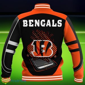 Custom Name Cincinnati Bengals NFL Teams Baseball Jacket Impressive Gift Product Photo 2