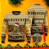 Custom Name Guinness Ugly Christmas Sweater Product Photo 1