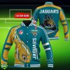 Custom Name Jacksonville Jaguars NFL Teams Baseball Jacket Impressive Gift Product Photo 1