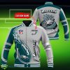 Custom Name Philadelphia Eagles NFL Teams Baseball Jacket Impressive Gift Product Photo 1