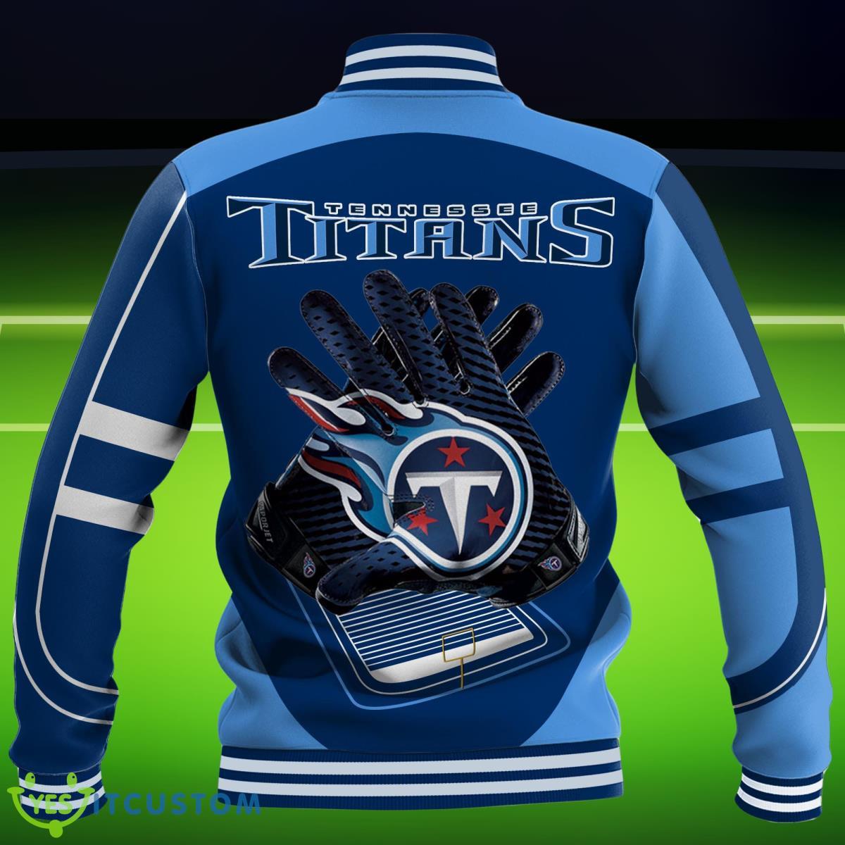 Custom Name Tennessee Titans NFL Teams Baseball Jacket Impressive Gift 8 Custom Name Tennessee Titans NFL Teams Baseball Jacket Impressive Gift Product Photo 2