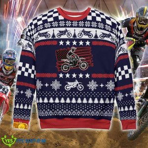 Custom Number And Name Christmas Motocross rider Live Ugly Christmas Sweater Men Women 3 Custom Number And Name Christmas Motocross rider Live Ugly Christmas Sweater Men Women - Christmas Motocross rider Ugly Christmas Sweater Photo 5