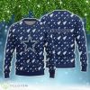 Dallas Cowboys Christmas Pine Tree Patterns Pattern AOP Sweater Product Photo 1