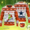 Dallas Cowboys Grinch Shitter's Full Toilet Ugly Xmas Orange Sweater AOP - Dallas Cowboys Grinch Shitter's Full Toilet Ugly Xmas Orange Sweater AOP