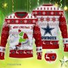 Dallas Cowboys Grinch Shitter's Full Toilet Ugly Xmas Red Sweater - Dallas Cowboys Grinch Shitter's Full Toilet Ugly Xmas Red Sweater
