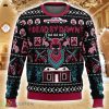 Dead By Dawn Evil Dead Ugly Christmas Sweater Holiday Party Sweater Christmas Gift Product Photo 1