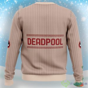 Deadpool Casual Ugly Christmas Sweater 3 Deadpool Casual Ugly Christmas Sweater Product Photo 2