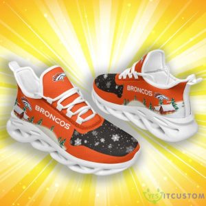 Denver Broncos Christmas Pattern Print Special Style Max Soul Shoes Product Photo 2