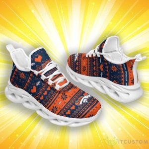 Denver Broncos Christmas Patterns Max Soul Shoes 6 Denver Broncos Christmas Patterns Max Soul Shoes Product Photo 3