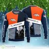 Denver Broncos Skull Pattern Limited Edition All Over Printed 3D Sweater Christmas Gift Product Photo 1