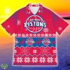 Detroit Pistons Sports Football American Ugly Christmas Hawaiian Shirt - Detroit Pistons Sports Football American Ugly Christmas Sweater New Trends For Fans Club Gifts Unisex Hawaiian Shirt-3D Hawaiian Shirt_3