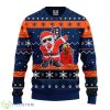 Detroit Tigers Dabbing Santa Claus Christmas Ugly Sweater Product Photo 1