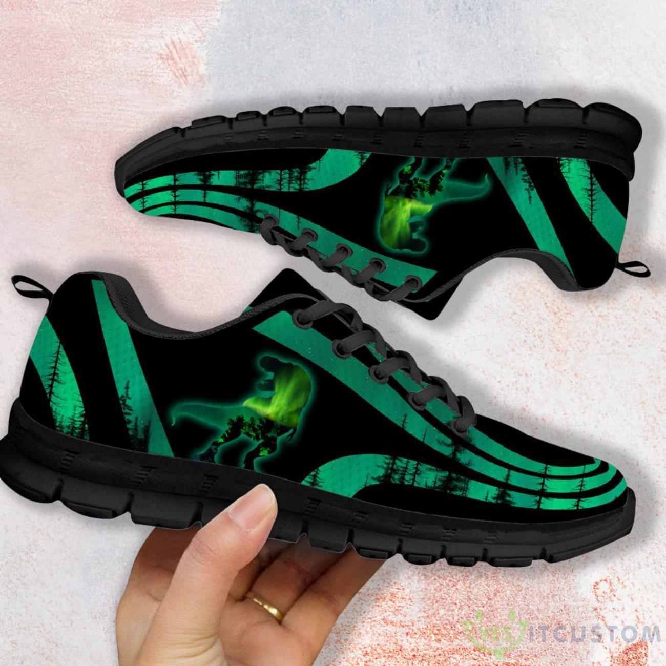 Dinosaur Forest Green Casual Running Sneakers 5 Dinosaur Forest Green Casual Running Sneakers Product Photo 1