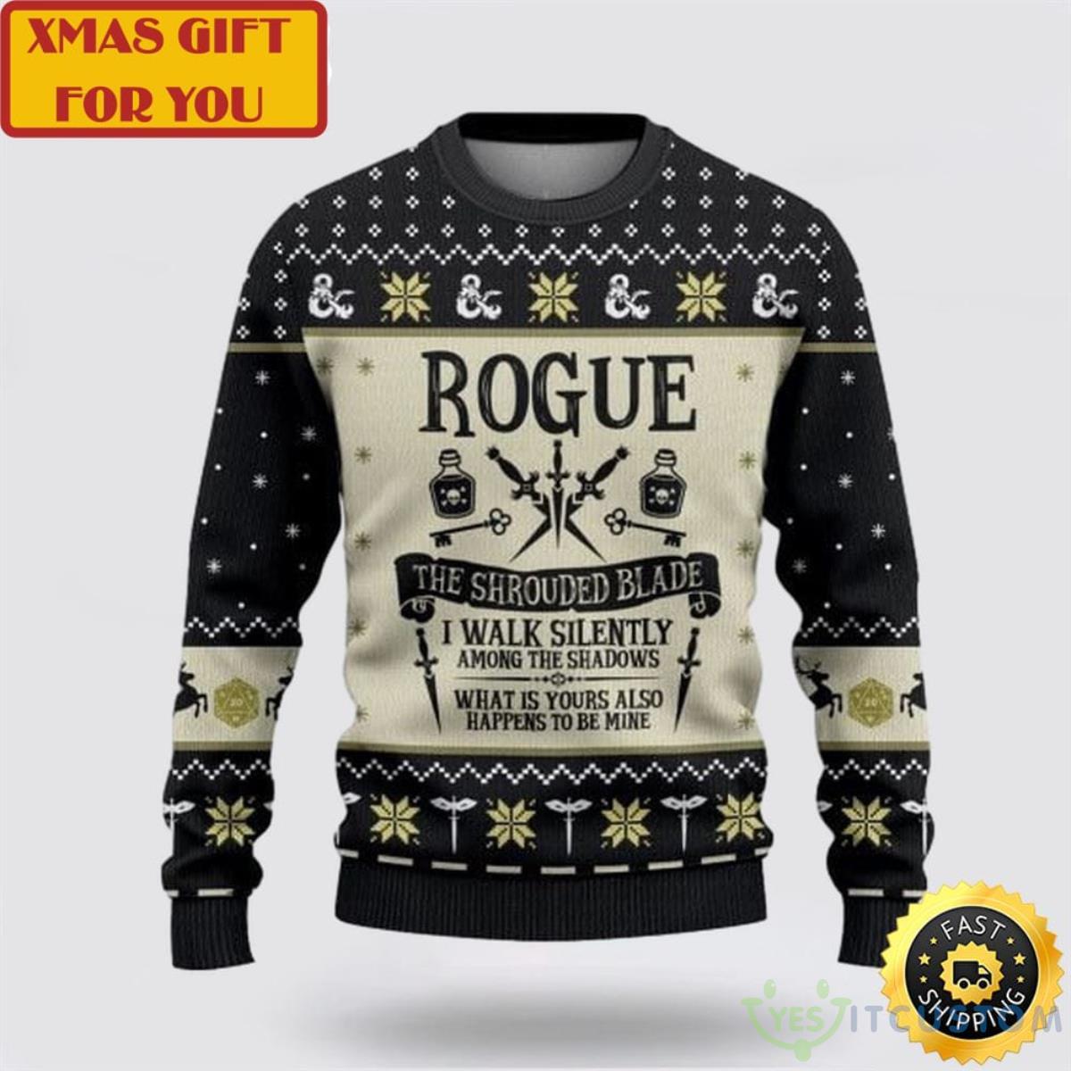 DnD Classes Collection Christmas 3D Sweater 3 DnD Classes Collection Christmas 3D Sweater Product Photo 1