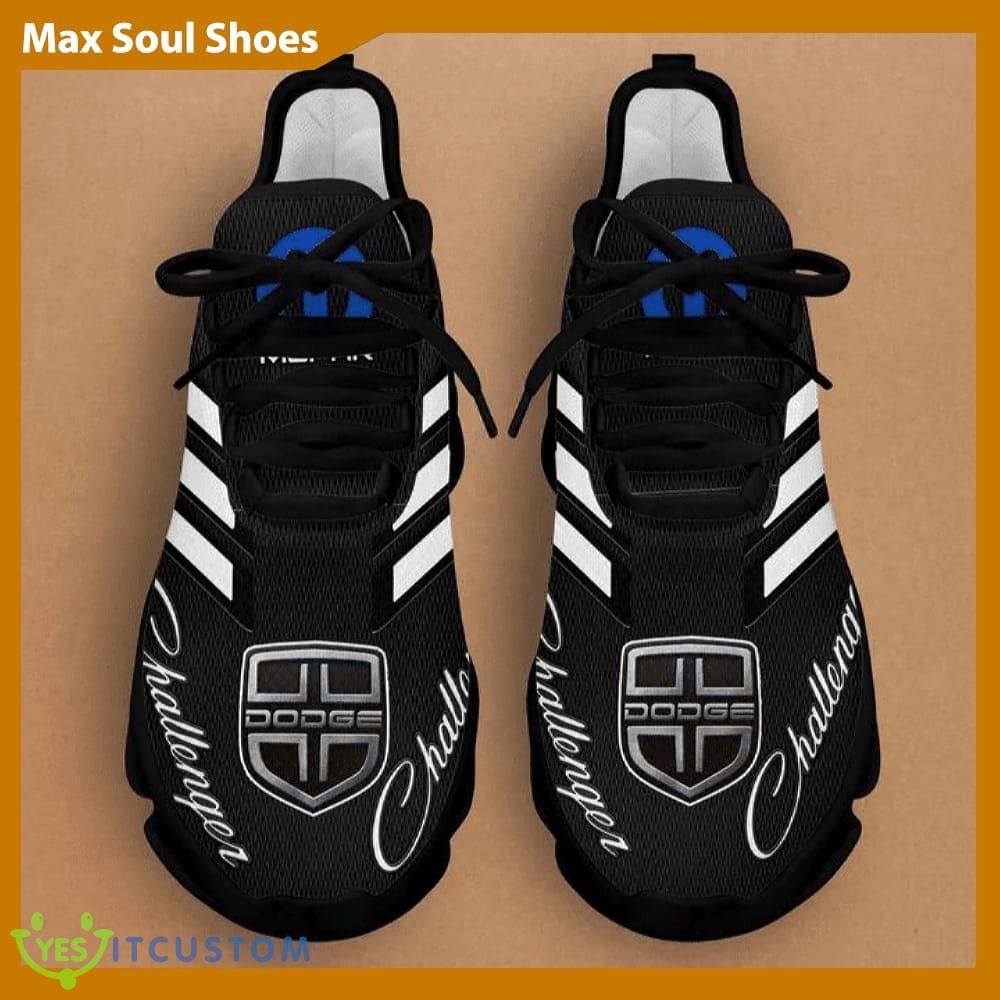 DODGE CHALLENGE Racing Car Running Sneakers Contemporary Max Soul Shoes For Men And Women 3 DODGE CHALLENGE Racing Car Running Sneakers Contemporary Max Soul Shoes For Men And Women - DODGE CHALLENGE Chunky Sneakers White Black Max Soul Shoes For Men And Women Photo 3