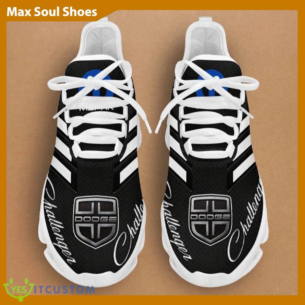 DODGE CHALLENGE Racing Car Running Sneakers Contemporary Max Soul Shoes For Men And Women 4 DODGE CHALLENGE Racing Car Running Sneakers Contemporary Max Soul Shoes For Men And Women - DODGE CHALLENGE Chunky Sneakers White Black Max Soul Shoes For Men And Women Photo 4