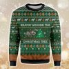 Donkey Brayin Around Christmas Tree Farmer Ugly Christmas Sweater Product Photo 1