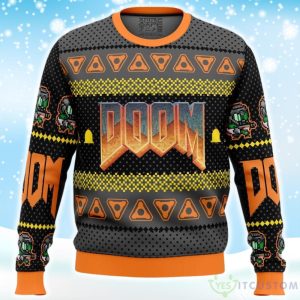 Doom Casual Ugly Christmas Sweater Product Photo 1