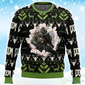 Doom V2 Casual Ugly Christmas Sweater Product Photo 1