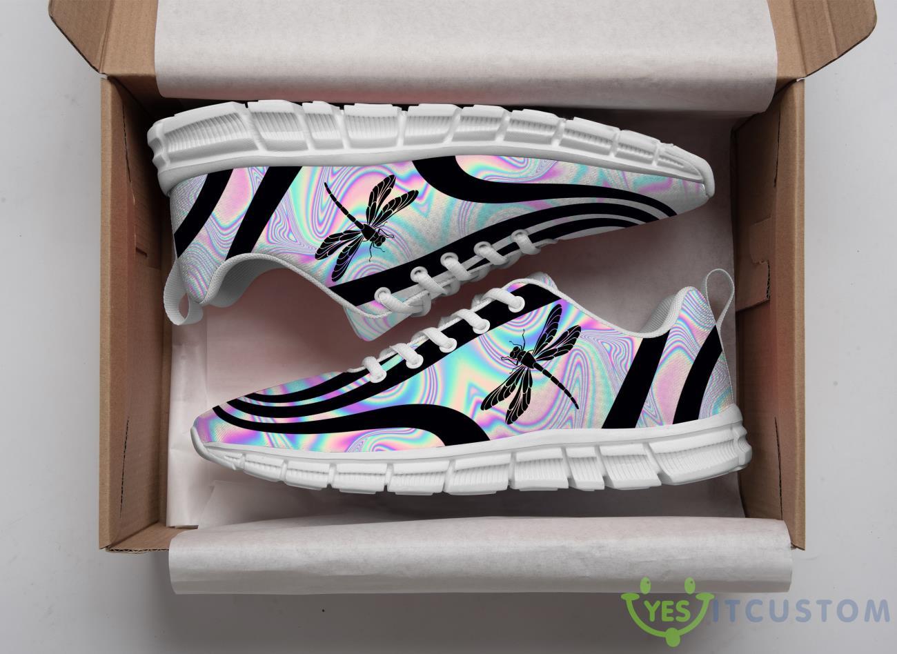 Dragonfly Pink Casual Running Sneakers 3 Dragonfly Pink Casual Running Sneakers Product Photo 3