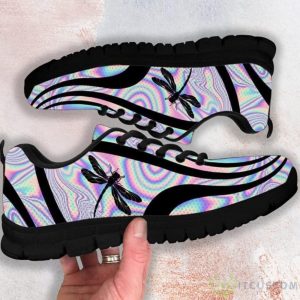 Dragonfly Pink Casual Running Sneakers Product Photo 1