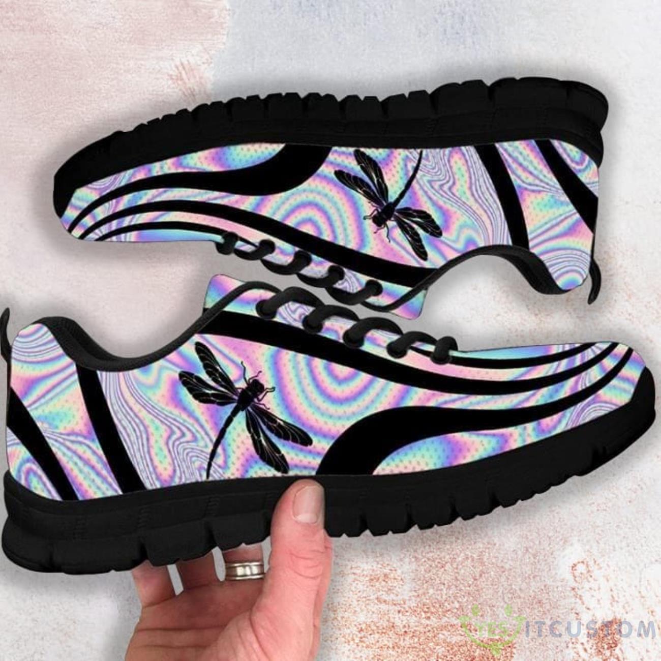 Dragonfly Pink Casual Running Sneakers 7 Dragonfly Pink Casual Running Sneakers Product Photo 1