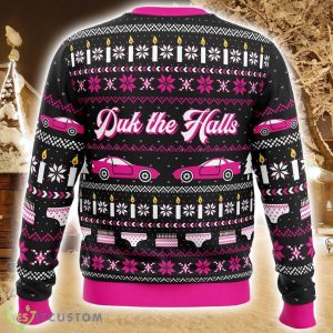 Duk The Halls Sixteen Candles Ugly Christmas Sweater Holiday Party Sweater Christmas Gift Product Photo 2