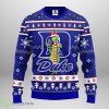 Duke Blue Devils Funny Grinch Christmas Ugly Sweater Product Photo 1