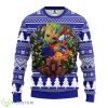 Duke Blue Devils Groot Hug Christmas Ugly Sweater Product Photo 1