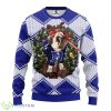 Duke Blue Devils Pub Dog Christmas Ugly Sweater Product Photo 1