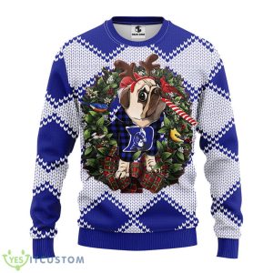 Duke Blue Devils Pub Dog Christmas Ugly Sweater Product Photo 1