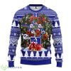 Duke Blue Devils Tree Ugly Christmas Fleece Sweater Product Photo 1