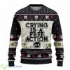 Dungeons & Dragons Crying Is A Free Action Ugly Sweater Product Photo 1