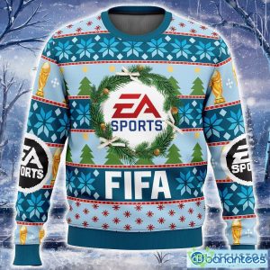 EA Sports FIFA 3D Sweater New Gift Christmas For Men And Women - EA Sports FIFA Ugly Christmas Sweater Photo 1