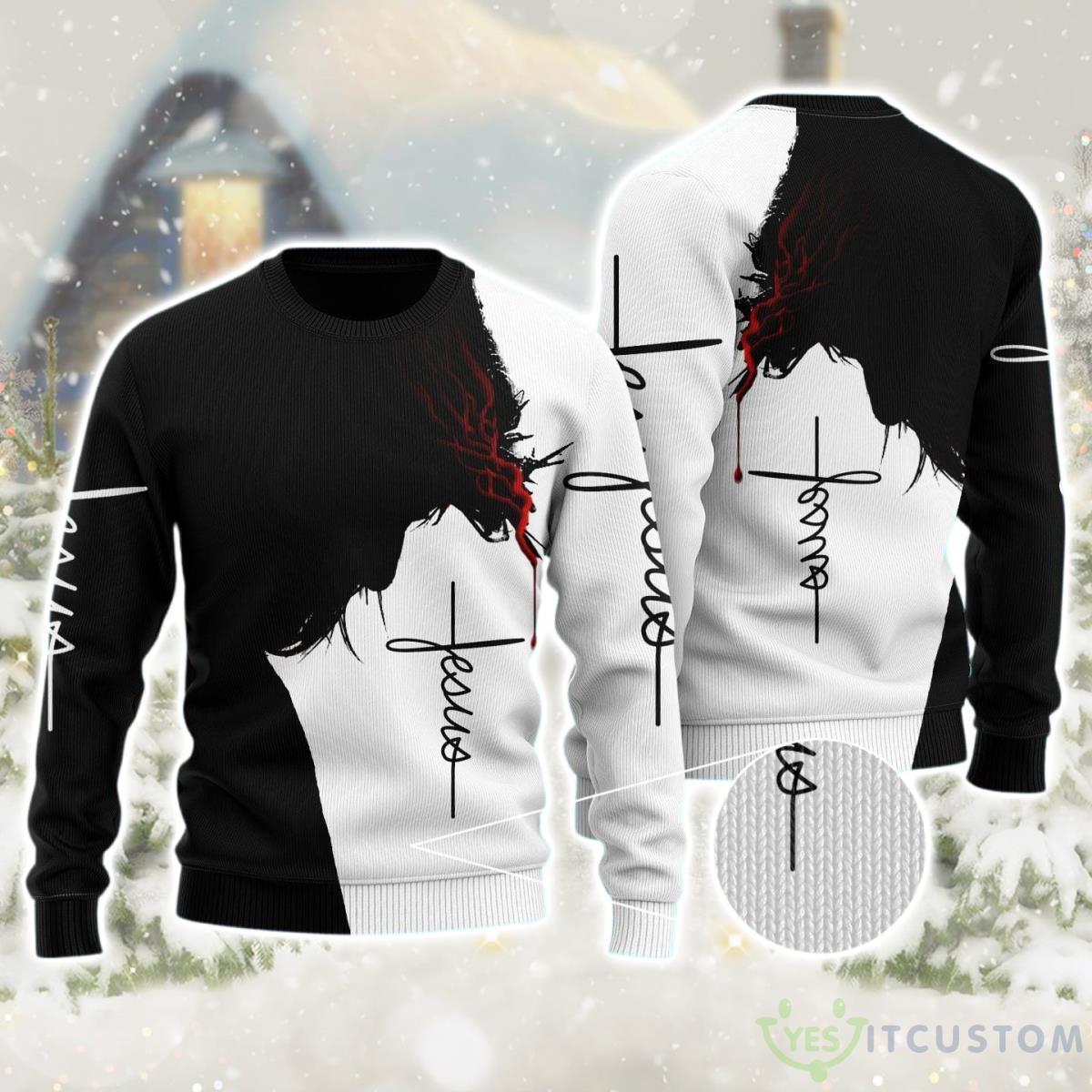 Easter Jesus Christmas Unisex Ugly Sweater 3 Easter Jesus Christmas Unisex Ugly Sweater Product Photo 1
