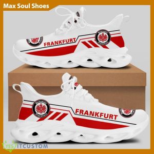 Eintracht Frankfurt Bundesliga Chunky Shoes Aesthetic Max Soul Sneakers For Fans - Eintracht Frankfurt Chunky Sneakers White Black Max Soul Shoes For Men And Women Photo 1