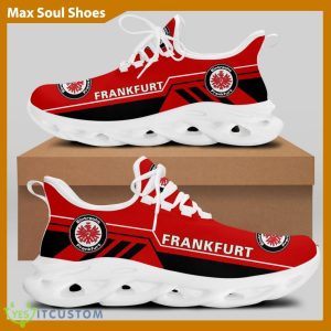 Eintracht Frankfurt Bundesliga Chunky Shoes Distinctive Max Soul Sneakers For Fans - Eintracht Frankfurt Chunky Sneakers White Black Max Soul Shoes For Men And Women Photo 2