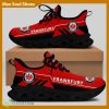 Eintracht Frankfurt Bundesliga Chunky Shoes Distinctive Max Soul Sneakers For Fans - Eintracht Frankfurt Chunky Sneakers White Black Max Soul Shoes For Men And Women Photo 1