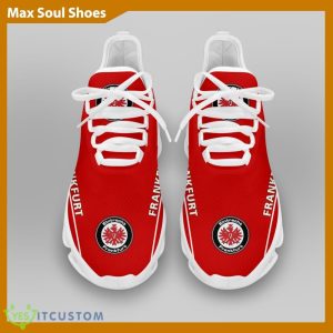 Eintracht Frankfurt Bundesliga Chunky Shoes Distinctive Max Soul Sneakers For Fans - Eintracht Frankfurt Chunky Sneakers White Black Max Soul Shoes For Men And Women Photo 3