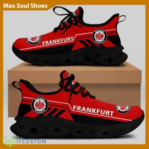 Eintracht Frankfurt Bundesliga Chunky Shoes Distinctive Max Soul Sneakers For Fans - Eintracht Frankfurt Chunky Sneakers White Black Max Soul Shoes For Men And Women Photo 1