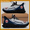 Eintracht Frankfurt Bundesliga Chunky Shoes Iconic Max Soul Sneakers For Fans - Eintracht Frankfurt Chunky Sneakers White Black Max Soul Shoes For Men And Women Photo 1